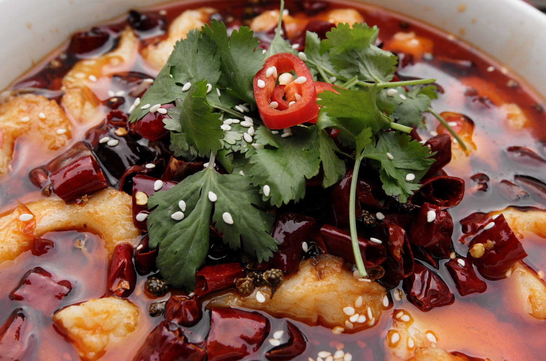 Fish Fillet in Spicy Chilli Oil
