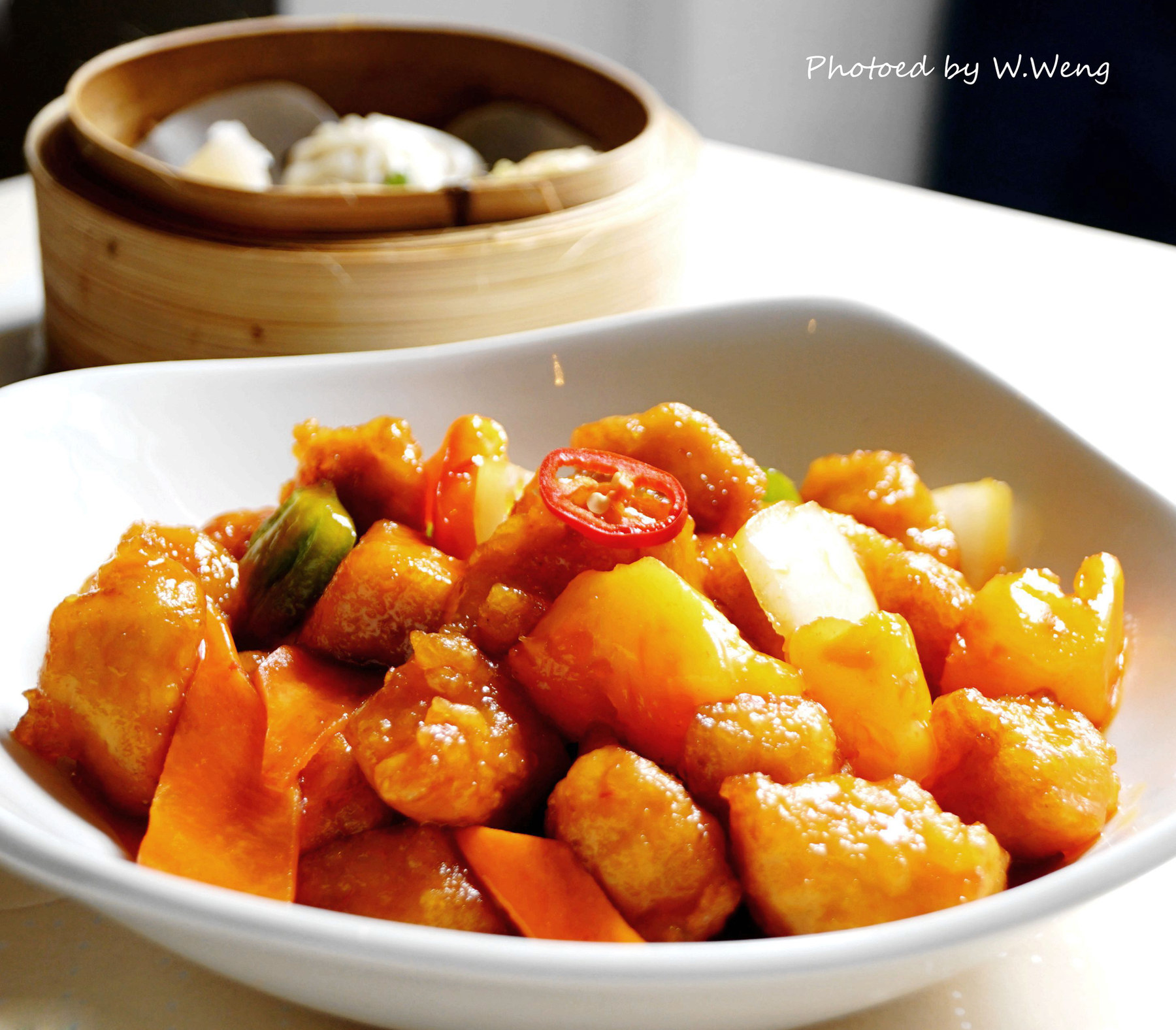 Sweet and sour chicken