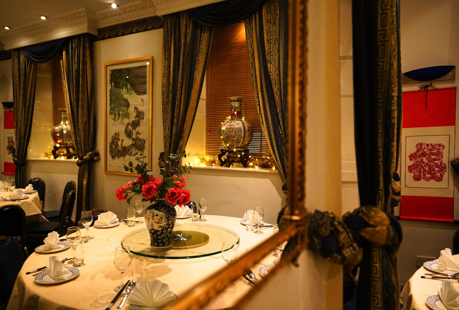 Upstairs dining room