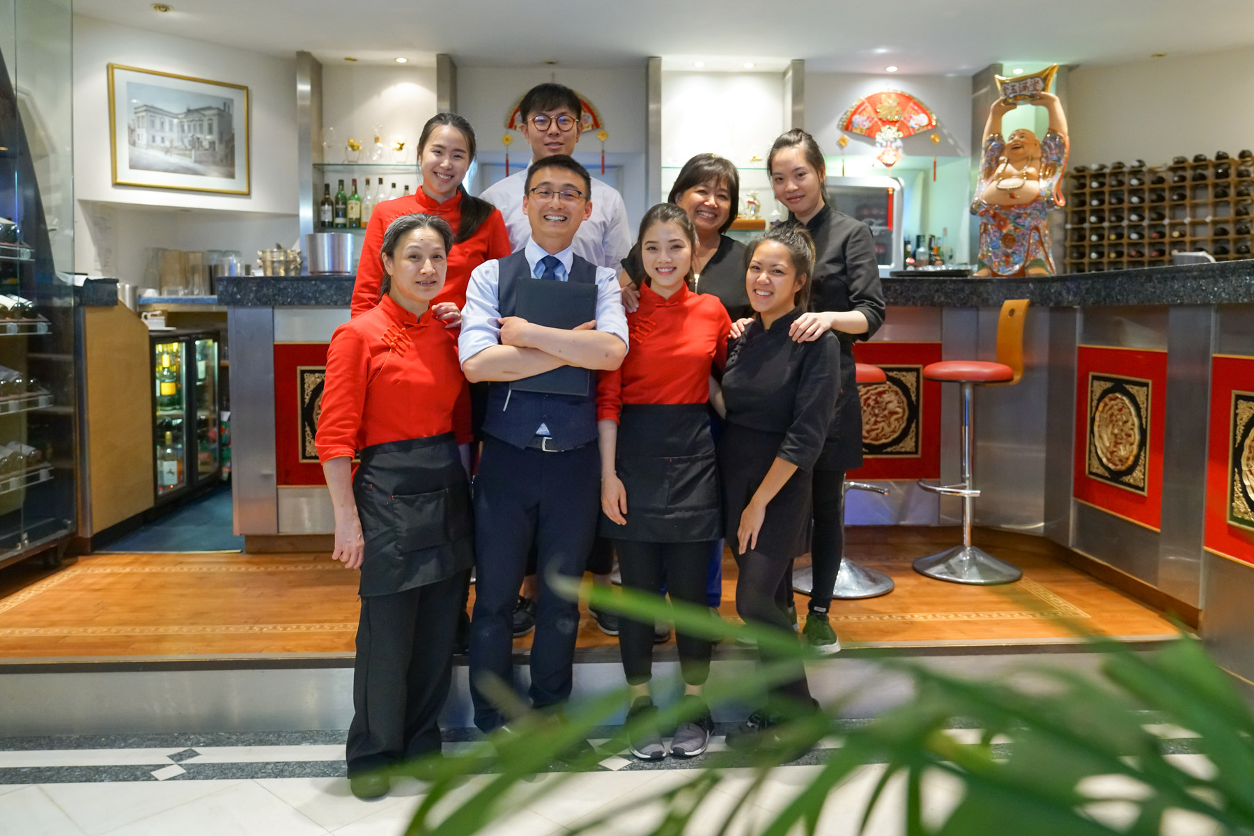 Our catering team at work