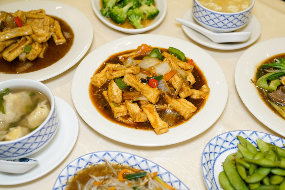 Bean Curd in Black Bean Sauce