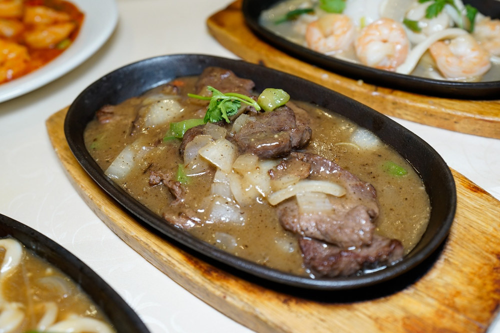 Sizzling Canton Pepper Fillet Steak