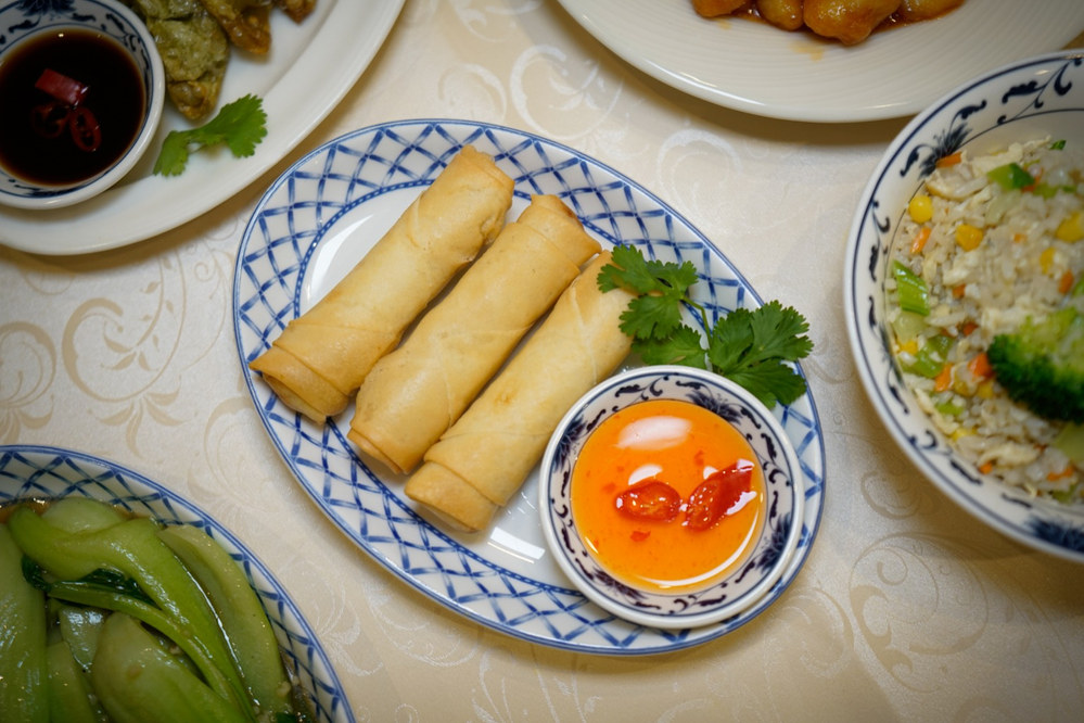 Vegetarian Spring Rolls (3)